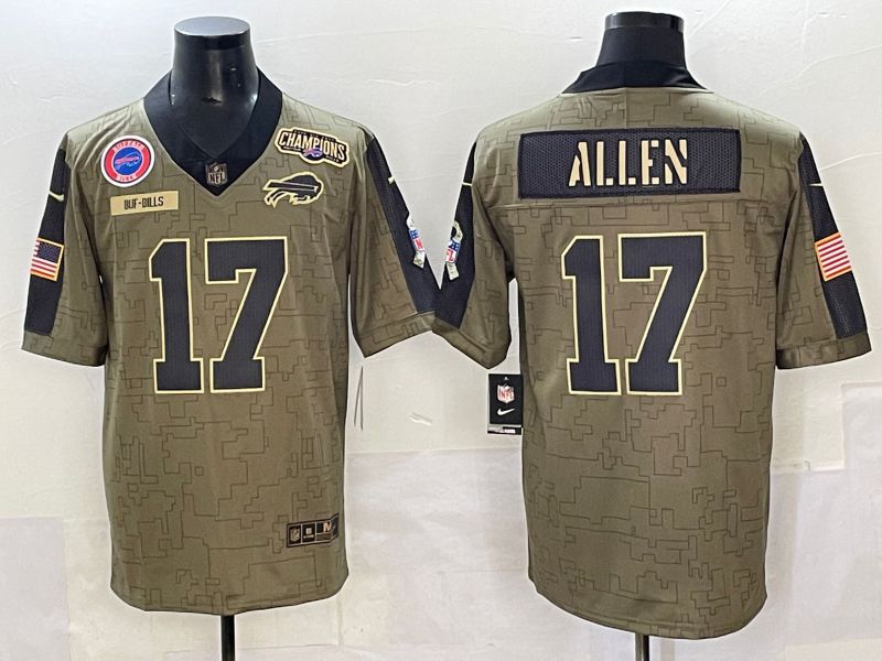 Men 2025 Buffalo Bills #17 Allen Green Nike Limited NFL Jersey style 7224